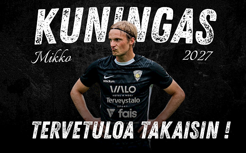 Kuninkaan paluu - Mikko Kuningas sopimukseen KäPan kanssa