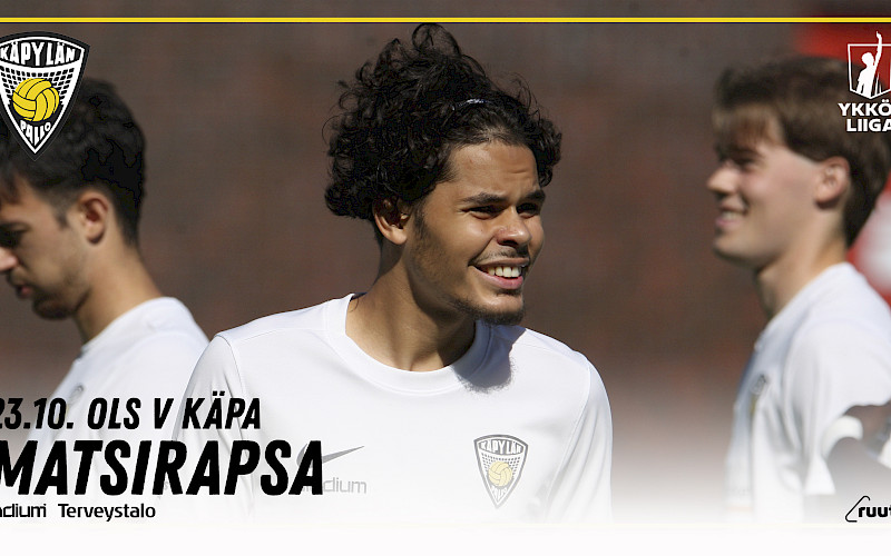 KäPa tarrasi sarjapaikkaan