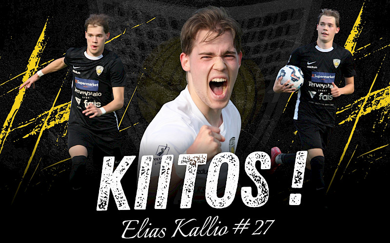 Elias Kallio KäPasta AC Ouluun !