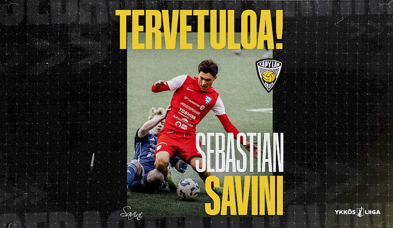 Keskuspuolustaja Sebastian Savini KäPaan!