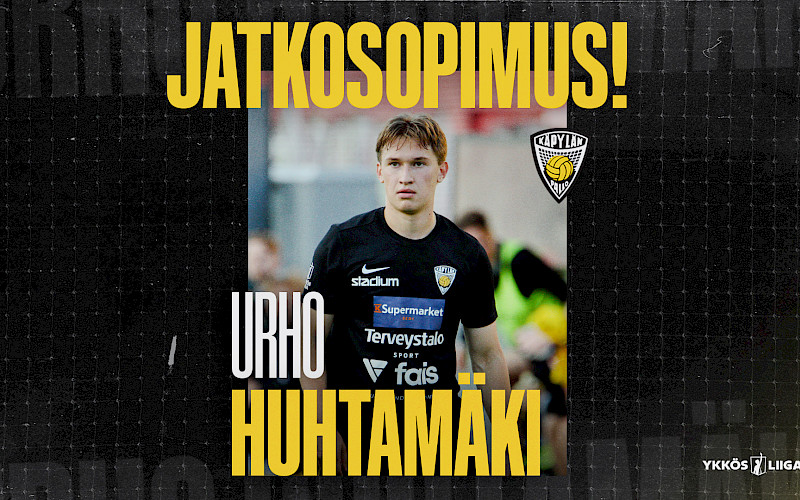 Urho Huhtamäki jatkaa KäPassa!