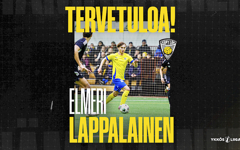 Elmeri Lappalainen siirtyy IF Gnistanista KäPaan.