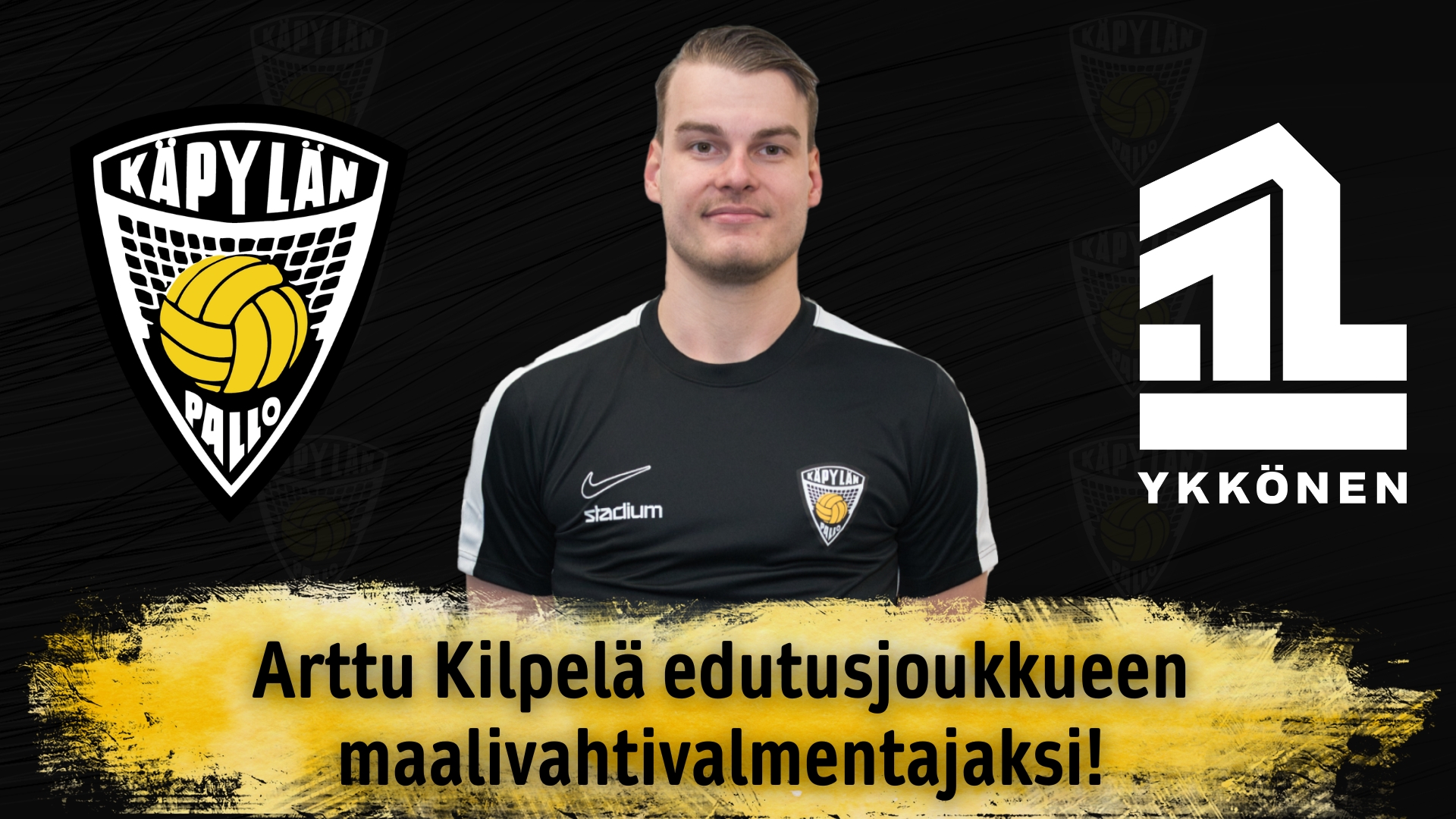 Arttu Kilpelä edustusjoukkueen maalivahtivalmentajaksi !